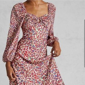Sachin & Babi Anthropologie Floral Midi Dress